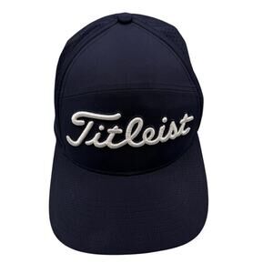 Titleist Golf Hat Navy Blue Adjustable OSFM